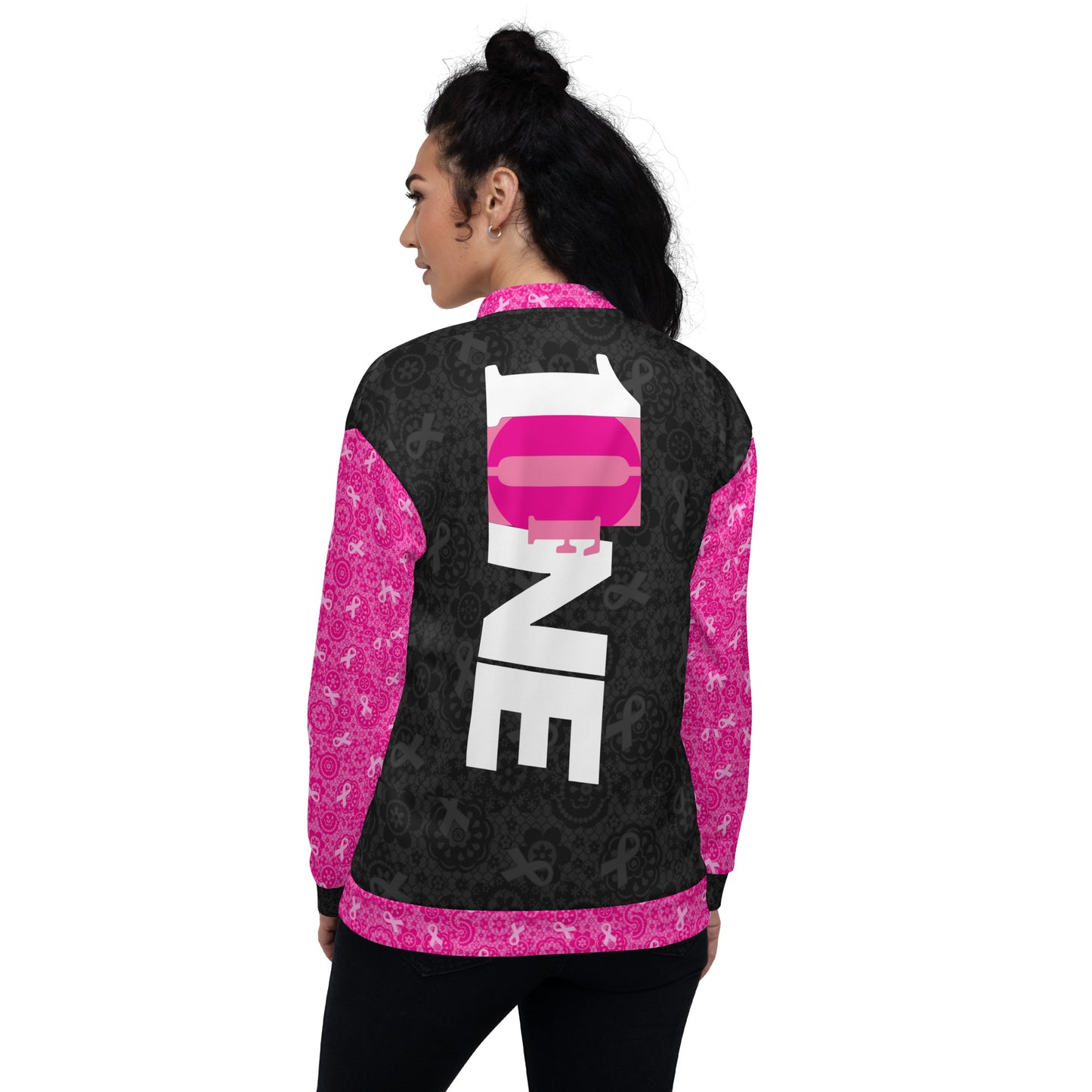 JMT Breast Cancer Awareness Bomber Jacket