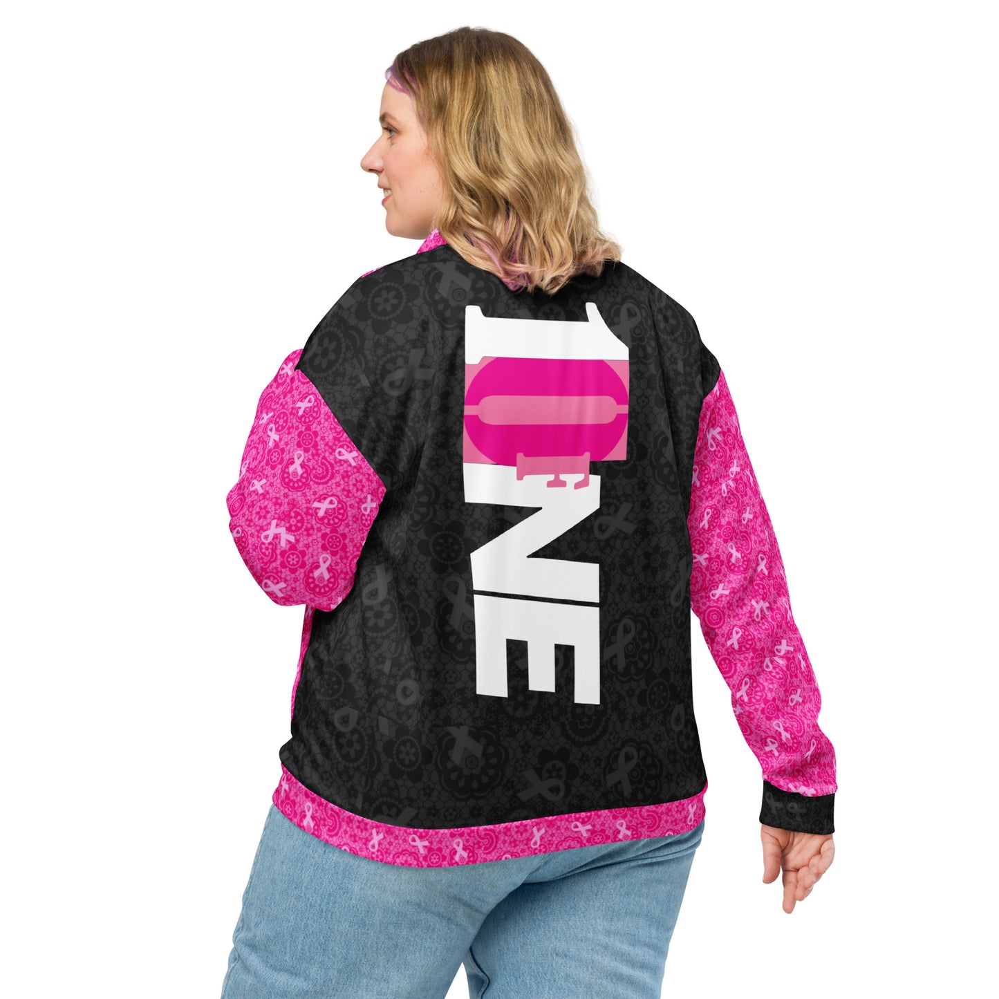 JMT Breast Cancer Awareness Bomber Jacket