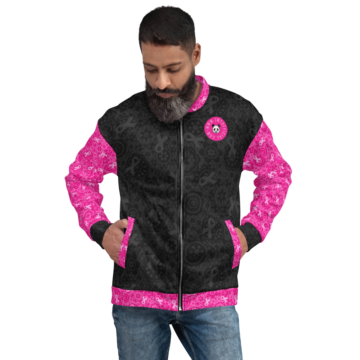 JMT Breast Cancer Awareness Bomber Jacket