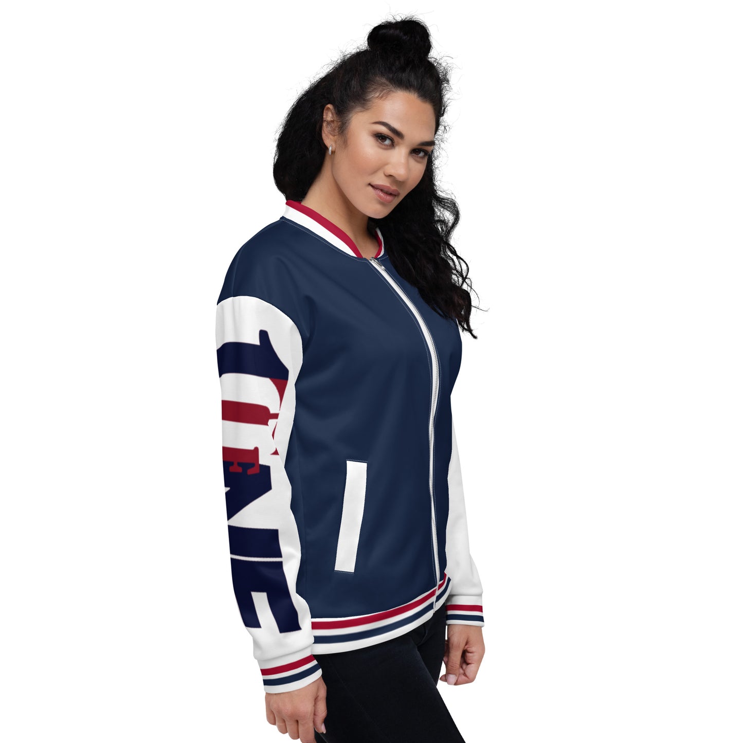 1ofOne Patriotic Bomber Jacket