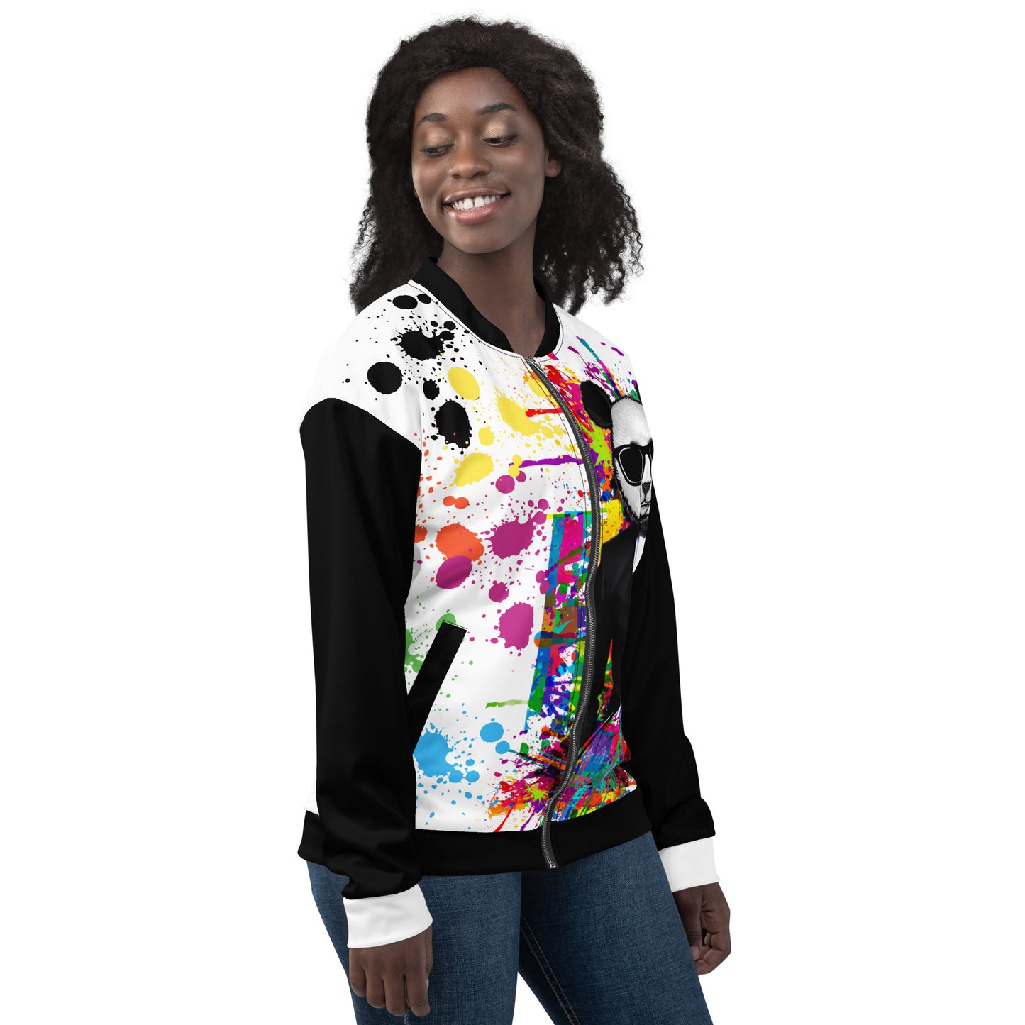 JMT Fancy Panda Bomber Jacket