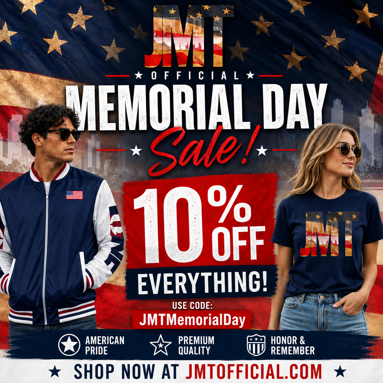 Memorial Day 10% Off Everything Sale