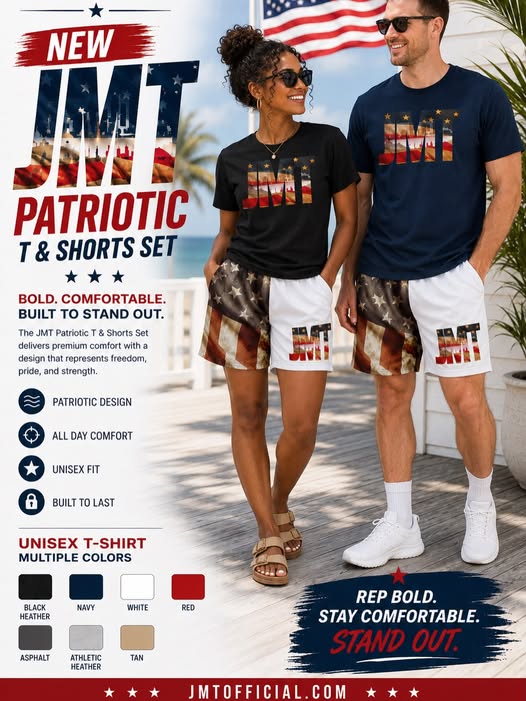 JMT Patriotic Shorts & T Combo