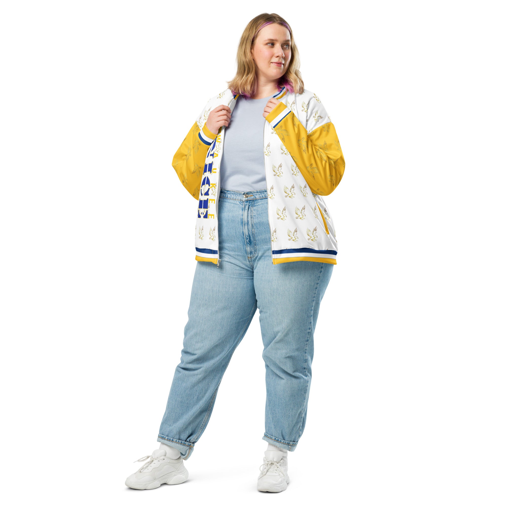 MilWaukee NICE Golden Eagle Bomber Jacket