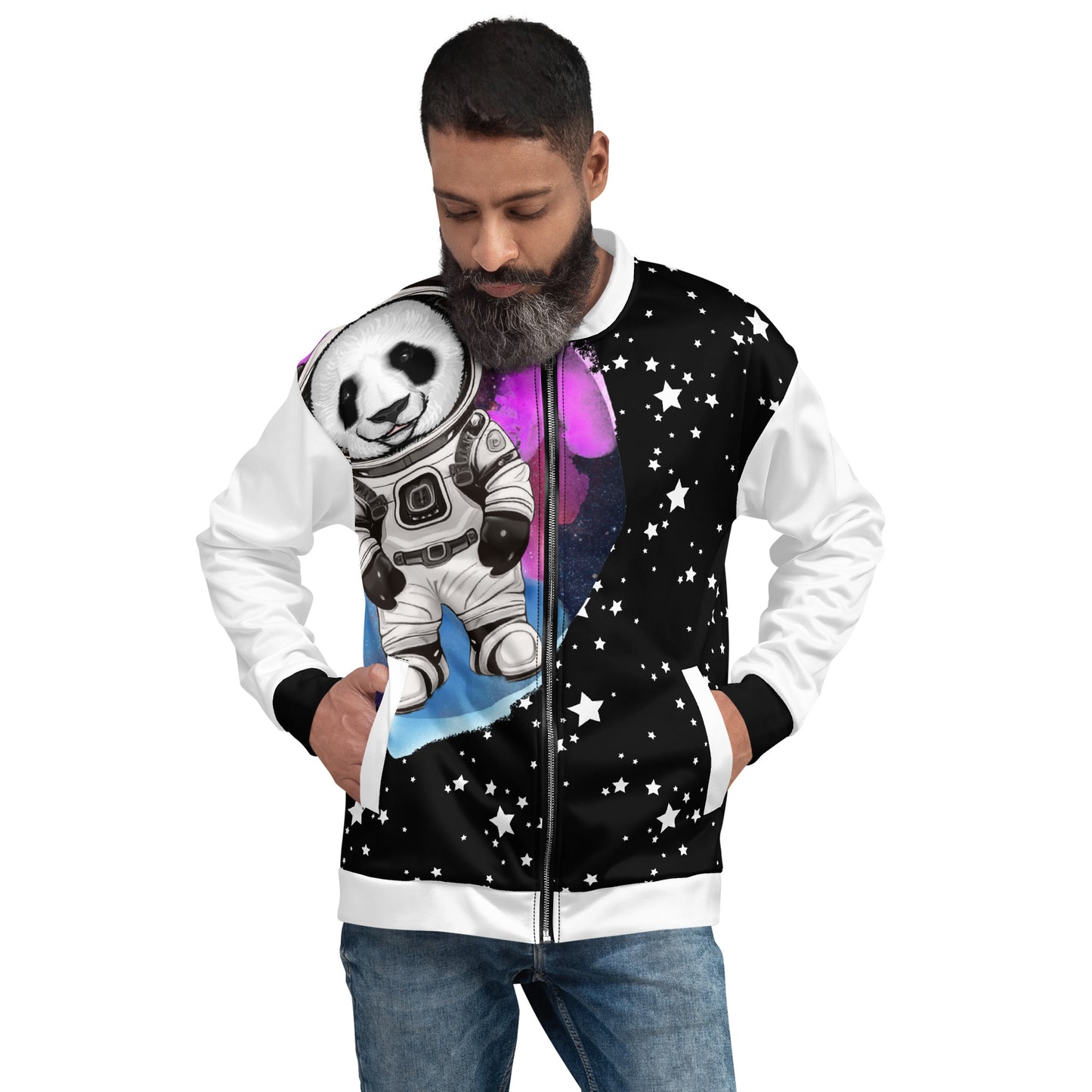 JMT Astro Panda Bomber Jacket