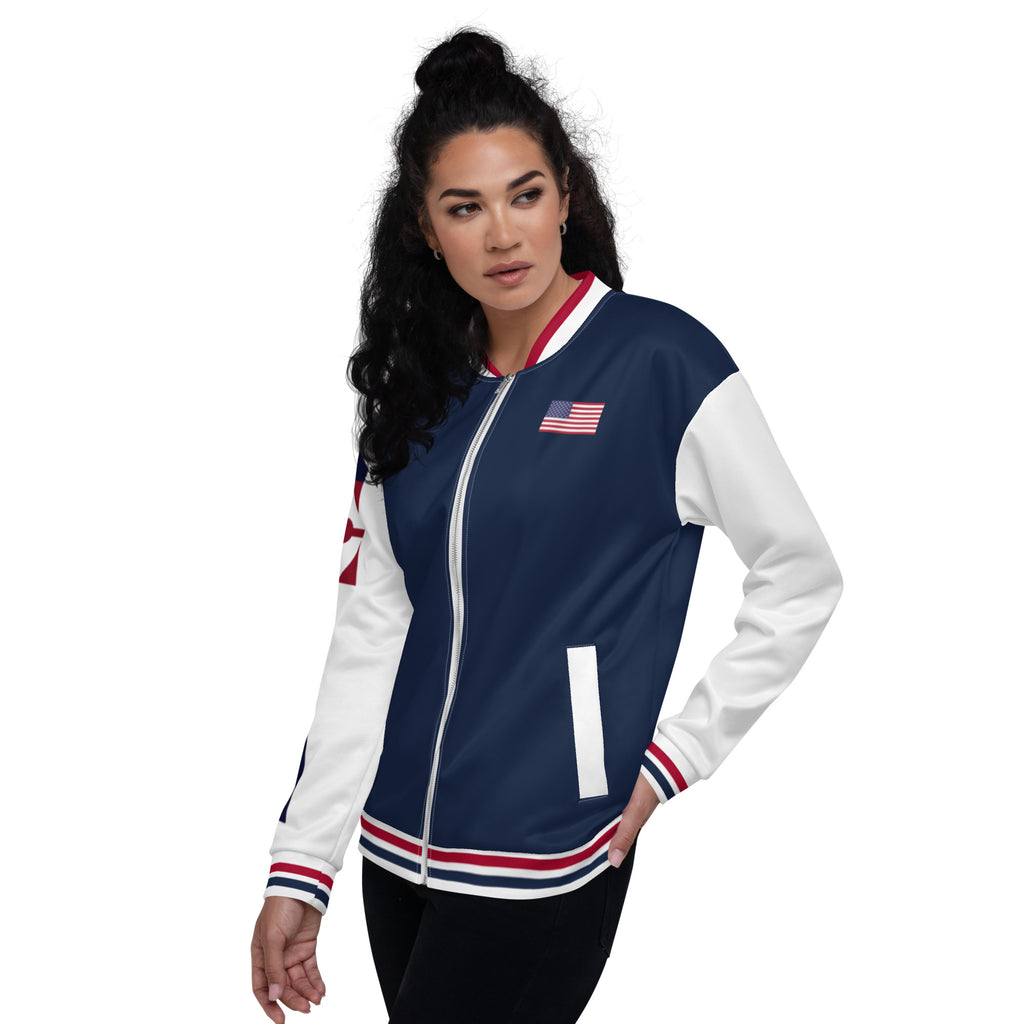 1ofOne Patriotic Bomber Jacket