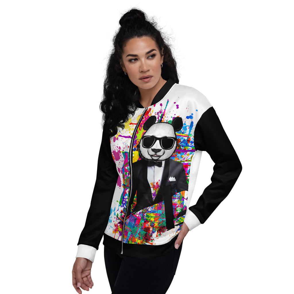 JMT Fancy Panda Bomber Jacket